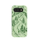 Sage Green Into the Mountains Google Pixel 10a Case
