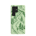 Sage Green Into the Mountains Samsung Galaxy S25 Ultra Case