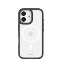 Clear iPhone 17 Case with Noir Ridge (MagSafe Included)
