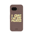 Chocolate Brown Ive got Pilates Google Pixel 9a Case
