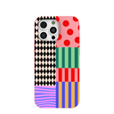 Bubblegum Pink Juggling Colors iPhone 16 Pro Max Case