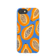 Electric Blue Juicy Papayas iPhone 6/6s/7/8/SE Case