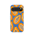 Electric Blue Juicy Papayas Google Pixel 10/10 Pro Case