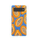 Electric Blue Juicy Papayas Google Pixel 6 Case