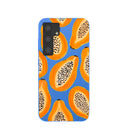Electric Blue Juicy Papayas Samsung Galaxy S24 Case