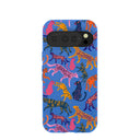 Electric Blue Jungle Cat Google Pixel 10/10 Pro Case