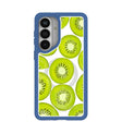 Clear Kiwi Slices Samsung Galaxy S26+(Plus) Case With True Blue Ridge (Magnetic Charging included)