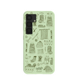 Sage Green Knit Nook Samsung Galaxy S25 Case