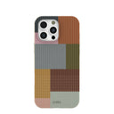 London Fog Knitted Patchwork iPhone 16 Pro Max Case