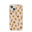 Seashell Latte Love iPhone 14 Case