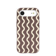 Chocolate Brown Latte Waves iPhone Air Case