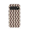 Chocolate Brown Latte Waves Google Pixel 10/10 Pro Case