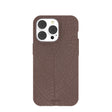 Chocolate Brown Leaf Veins iPhone 13 Pro Case