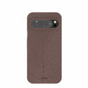 Chocolate Brown Leaf Veins Google Pixel 9 Pro XL Case