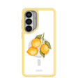 Clear Lemon Drop Samsung Galaxy S26+(Plus) Case With Sunbeam Ridge (Magnetic Charging included)