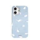 Powder Blue Lil Dinos iPhone 16 Case