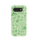 Sage Green Linear Entomology Google Pixel 10a Case