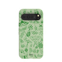 Sage Green Linear Entomology Google Pixel 10 Pro XL Case