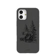 Black Lone Cabin iPhone 16 Plus Case