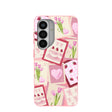 Bubblegum Pink Love Letters Samsung Galaxy S26 Case