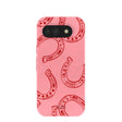 Bubblegum Pink Lucky Horseshoe Google Pixel 10a Case
