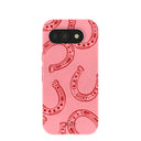 Bubblegum Pink Lucky Horseshoe Google Pixel 10a Case