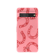 Bubblegum Pink Lucky Horseshoe Google Pixel 7 Case