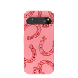 Bubblegum Pink Lucky Horseshoe Google Pixel 9 Pro XL Case
