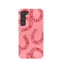 Bubblegum Pink Lucky Horseshoe Samsung Galaxy S23+(Plus) Case