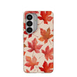 Seashell Maple Leaf Samsung Galaxy S26 Case