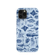 Powder Blue Marine Life iPhone 12 Pro Max Case
