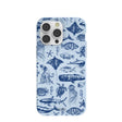 Powder Blue Marine Life iPhone 14 Pro Max Case