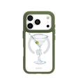 Clear Martini Moment iPhone 17 Pro Case With Forest Floor Ridge (MagSafe included)