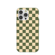 Forest Floor Matcha Check iPhone 14 Pro Max Case