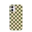 Forest Floor Matcha Check iPhone 16 Case