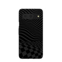 Black Melted Checkers Google Pixel 8 Case