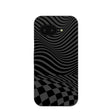 Black Melted Checkers Google Pixel 9a Case