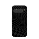 Black Melted Checkers Google Pixel 9/9 Pro Case