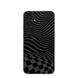 Black Melted Checkers Samsung Galaxy S25+(Plus) Case