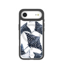 Clear Midnight Rays iPhone Air Case With Noir Ridge (MagSafe included)