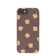 Chocolate Brown Mini Toast iPhone 6/6s/7/8/SE Case