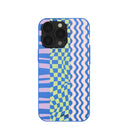 Electric Blue Mixed Up iPhone 13 Pro Case