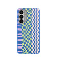 Electric Blue Mixed Up Samsung Galaxy S26+(Plus) Case