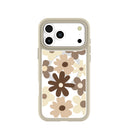 Clear Mocha Poppy iPhone 17 Pro Max Case With London Fog Ridge (MagSafe included)