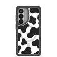 Clear Moo Mood Samsung Galaxy S26 Case With Noir Ridge (Magnetic Charging included)