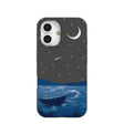 Black Moonlight Lake iPhone 16 Case