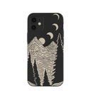 Black Moonlight Peaks iPhone 12 Mini Case