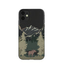 Black Moose Mountain iPhone 11 Case