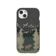 Black Moose Mountain iPhone 15 Case