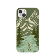 Forest Floor Morning Fishing iPhone 14 Plus Case